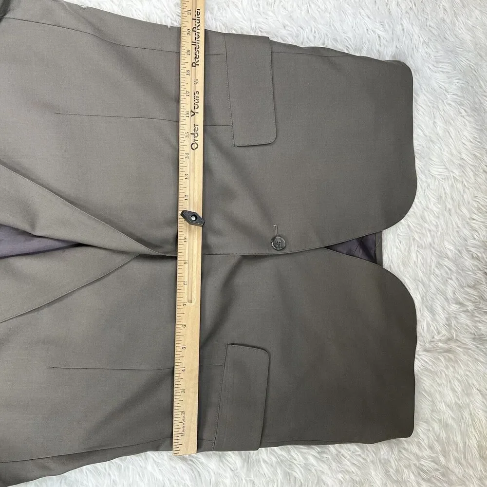 Vintage‎ Brooks Brothers Blazer Pants Suit Made in USA Size 43 Long/34x29 Set